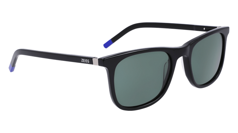 ZEISS ZS22509SP Solbrille (Form: Firkantet - Farve: Sort)