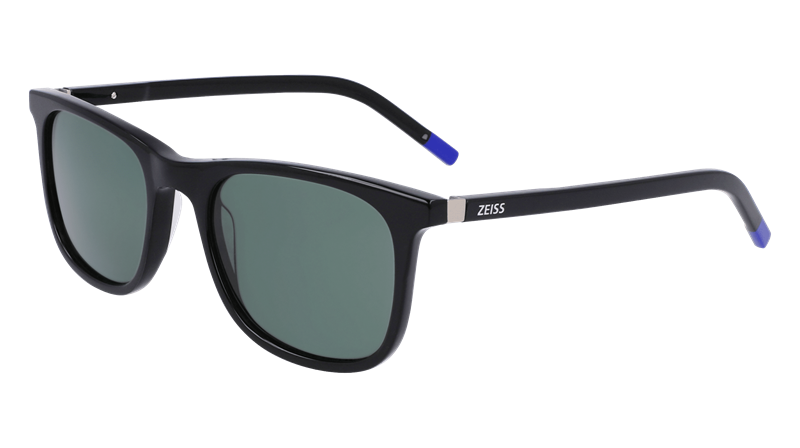 ZEISS ZS22509SP Solbrille (Form: Firkantet - Farve: Sort)