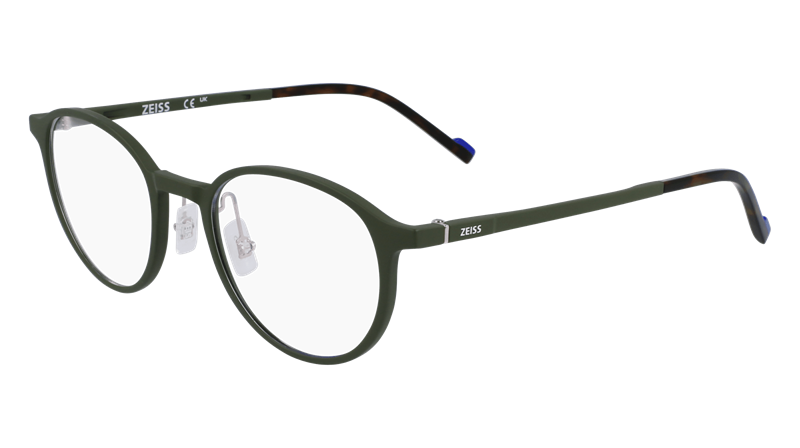 ZEISS ZS23540 Brillestel (Form: Rund - Farve: Grøn)