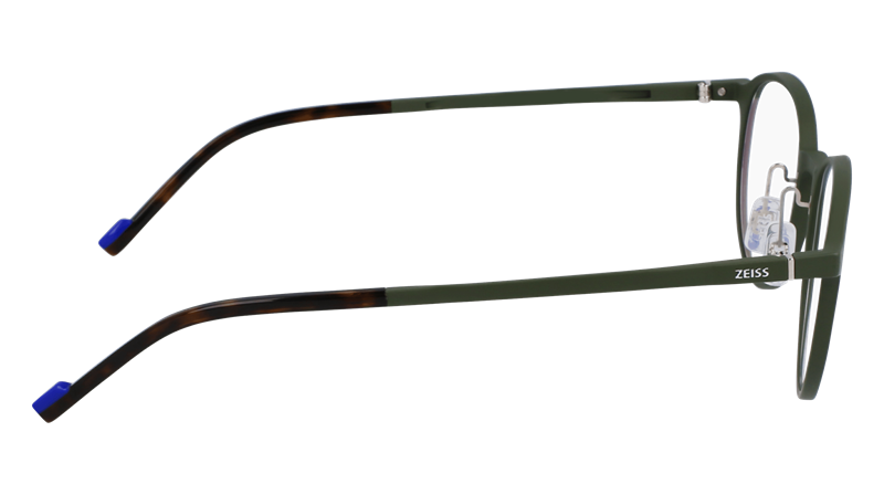 ZEISS ZS23540 Brillestel (Form: Rund - Farve: Grøn)