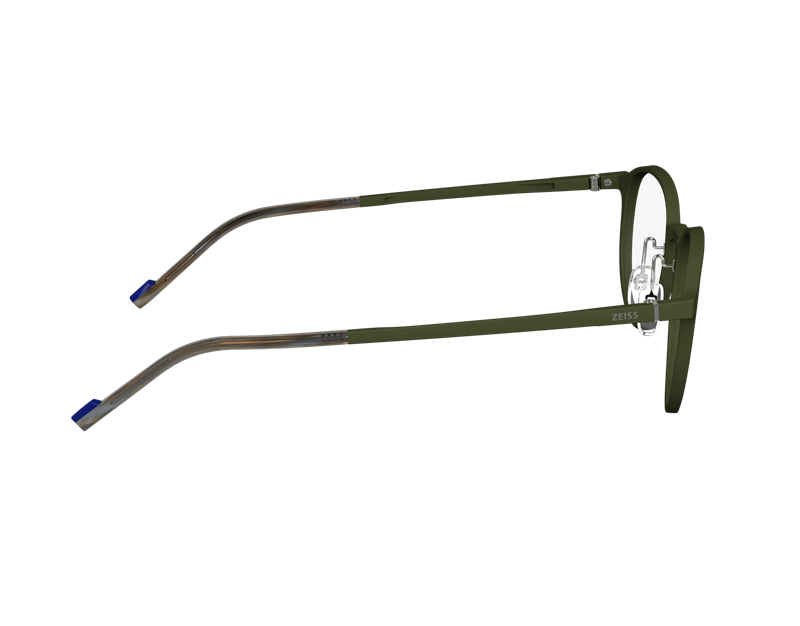 ZEISS ZS23540 Brillestel (Form: Rund - Farve: Grøn)