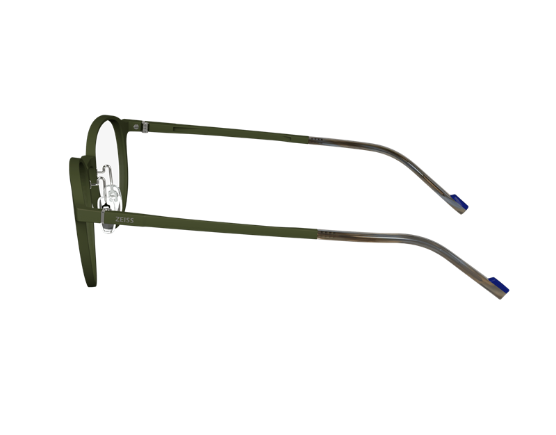 ZEISS ZS23540 Brillestel (Form: Rund - Farve: Grøn)