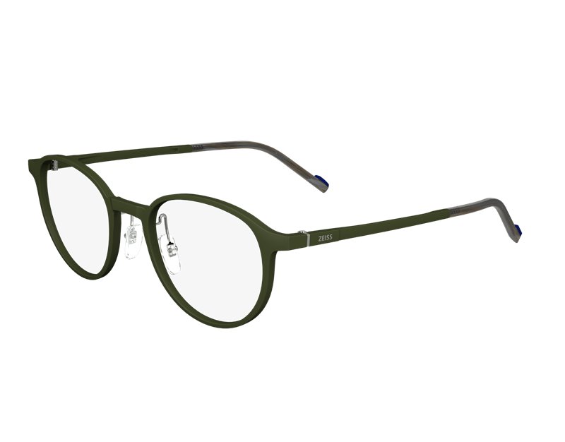 ZEISS ZS23540 Brillestel (Form: Rund - Farve: Grøn)