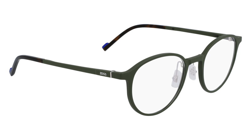 ZEISS ZS23540 Brillestel (Form: Rund - Farve: Grøn)