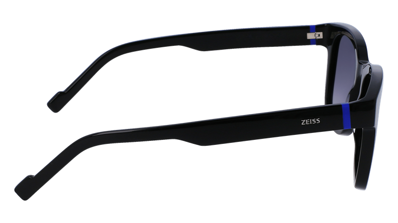 ZEISS ZS23528S Solbrille (Form: Firkantet - Farve: Sort)