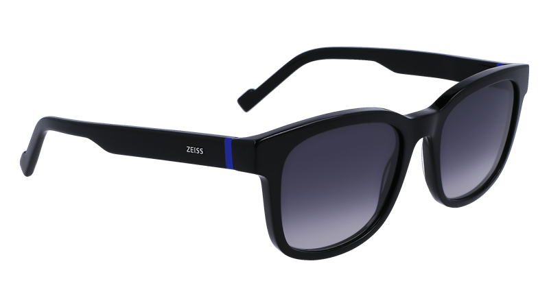 ZEISS ZS23528S Solbrille (Form: Firkantet - Farve: Sort)