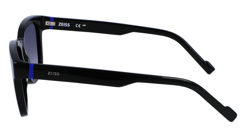 ZEISS ZS23528S Solbrille (Form: Firkantet - Farve: Sort)