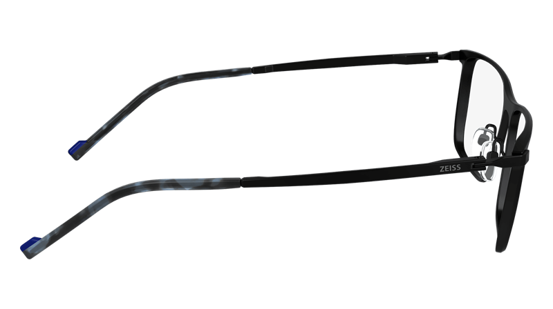 ZEISS ZS23140 Brillestel (Form: Firkantet - Farve: Sort)