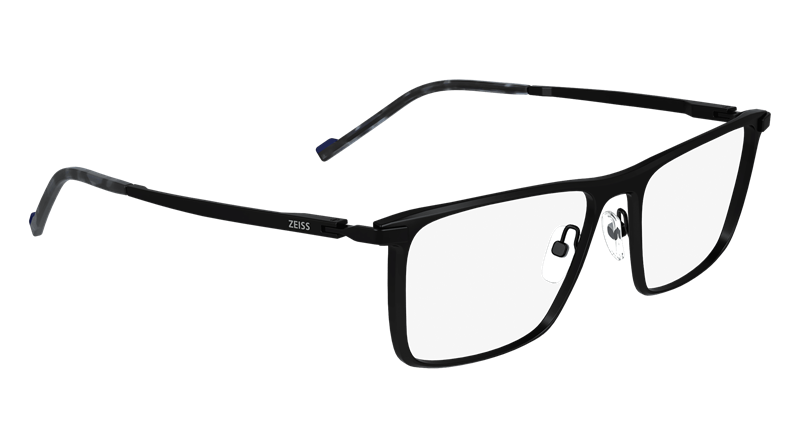 ZEISS ZS23140 Brillestel (Form: Firkantet - Farve: Sort)