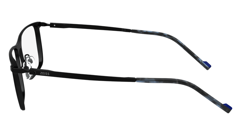 ZEISS ZS23140 Brillestel (Form: Firkantet - Farve: Sort)