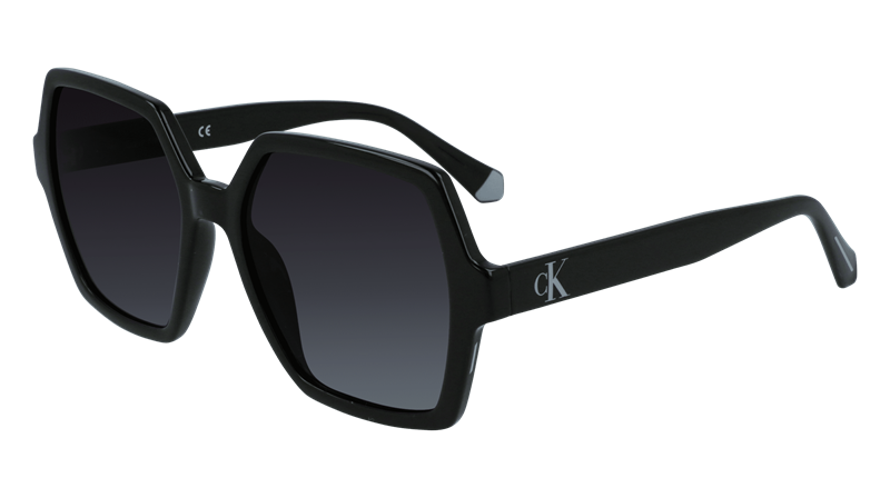 CALVIN KLEIN JEANS CKJ21629S Solbrille (Form: Firkantet - Farve: Sort)