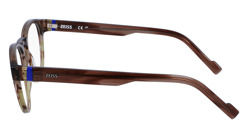 ZEISS ZS23535 Brillestel (Form: Rund - Farve: Brun)