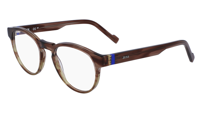 ZEISS ZS23535 Brillestel (Form: Rund - Farve: Brun)