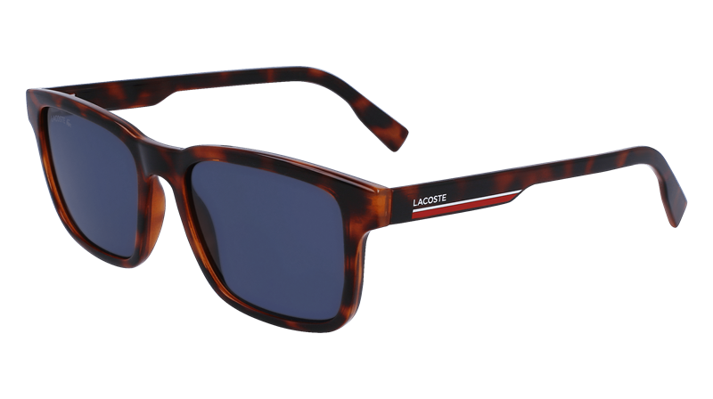 LACOSTE L997S Solbrille (Form: Firkantet - Farve: Havana)