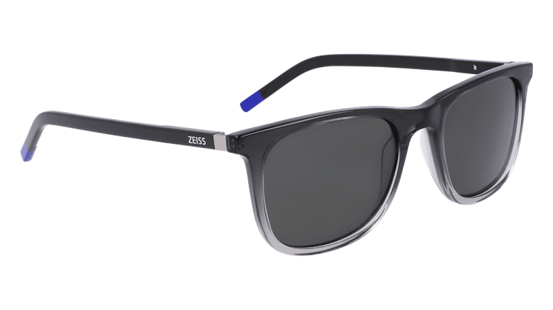 ZEISS ZS22509S Solbrille (Form: Firkantet - Farve: Grå)
