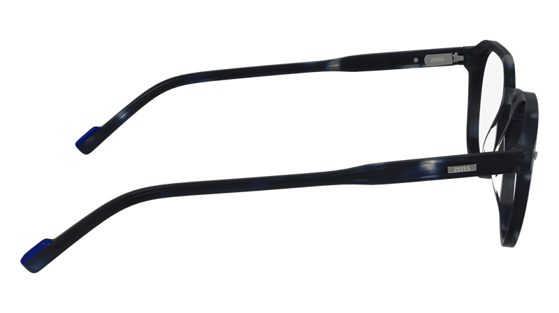 ZEISS ZS24542 Brillestel (Form: Rund - Farve: Blå)