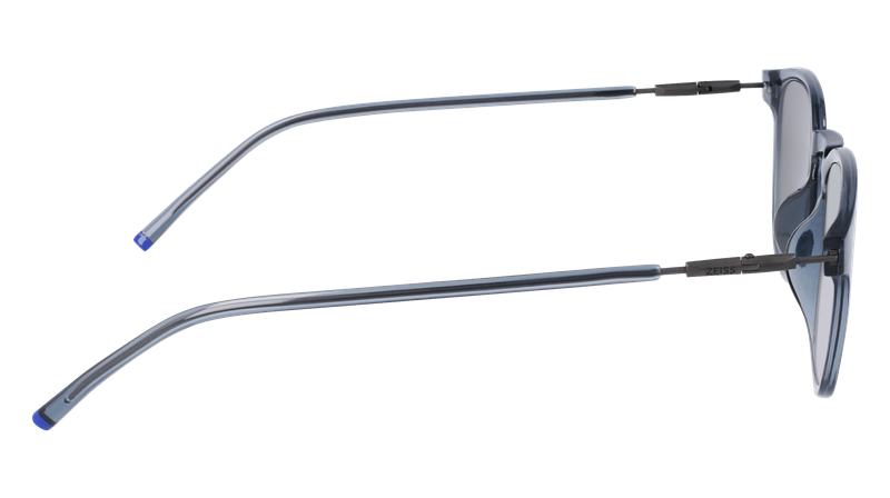 ZEISS ZS22514SP Solbrille (Form: Rund - Farve: Blå)