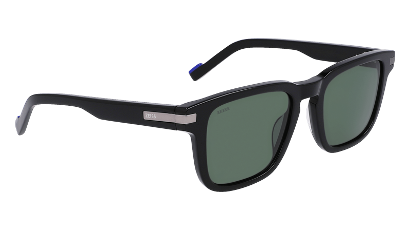ZEISS ZS22519S Solbrille (Form: Firkantet - Farve: Sort)