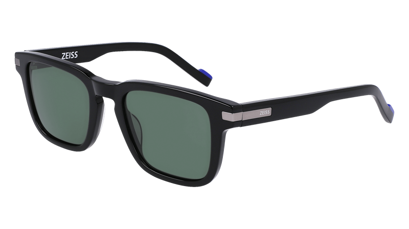 ZEISS ZS22519S Solbrille (Form: Firkantet - Farve: Sort)