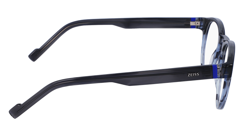 ZEISS ZS23535 Brillestel (Form: Rund - Farve: Blå)