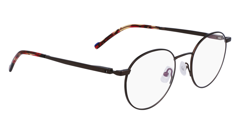 ZEISS ZS23141 Brillestel (Form: Rund - Farve: Brun)