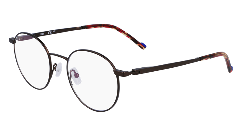 ZEISS ZS23141 Brillestel (Form: Rund - Farve: Brun)