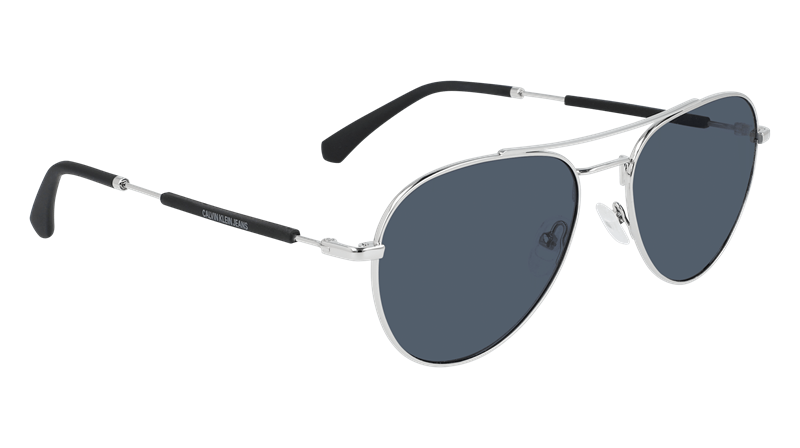 CALVIN KLEIN JEANS CKJ20109S Solbrille (Form: Pilot - Farve: Sølv)