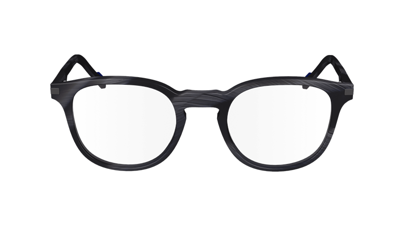 ZEISS ZS23537 Brillestel (Form: Rund - Farve: Grå)
