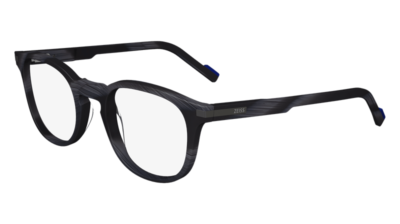 ZEISS ZS23537 Brillestel (Form: Rund - Farve: Grå)