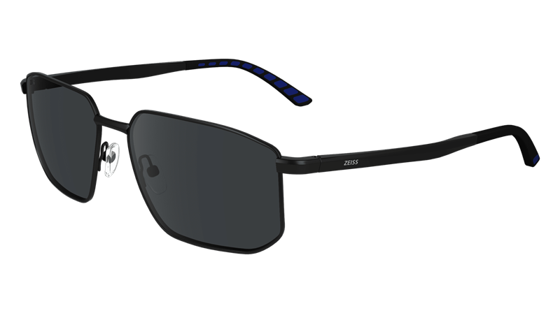 ZEISS ZS23139SP Solbrille (Form: Firkantet - Farve: Sort)