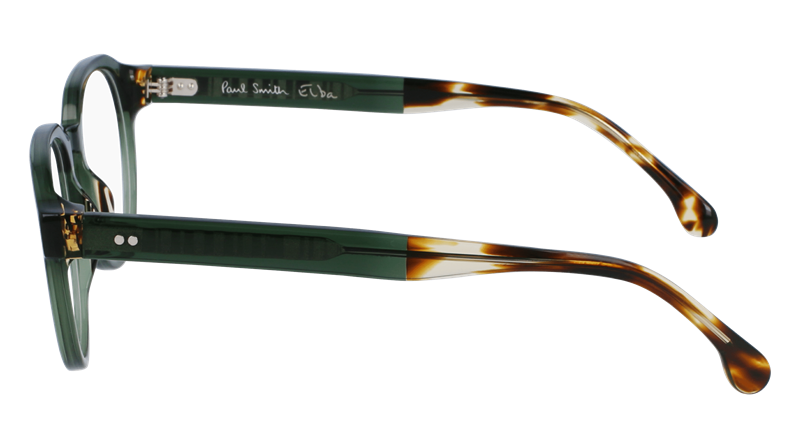 PAUL SMITH PSOP06450 ELBA Brillestel (Form: Rund - Farve: Grøn)