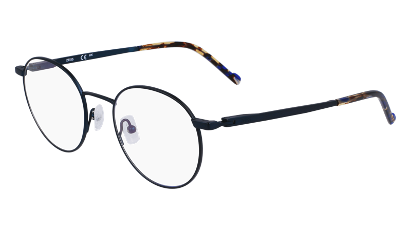 ZEISS ZS23141 Brillestel (Form: Rund - Farve: Blå)
