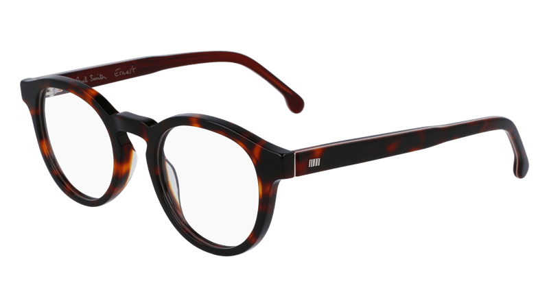 PAUL SMITH PSOP06048 ERNEST Brillestel (Form: Rund - Farve: Havana)
