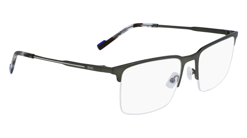 ZEISS ZS23125 Brillestel (Form: Firkantet - Farve: Grøn)