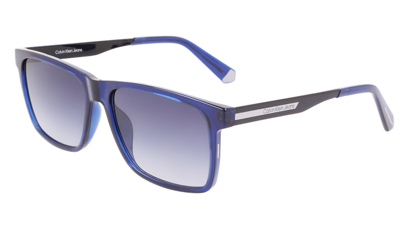 CALVIN KLEIN JEANS CKJ21624S Solbrille (Form: Firkantet - Farve: Blå)