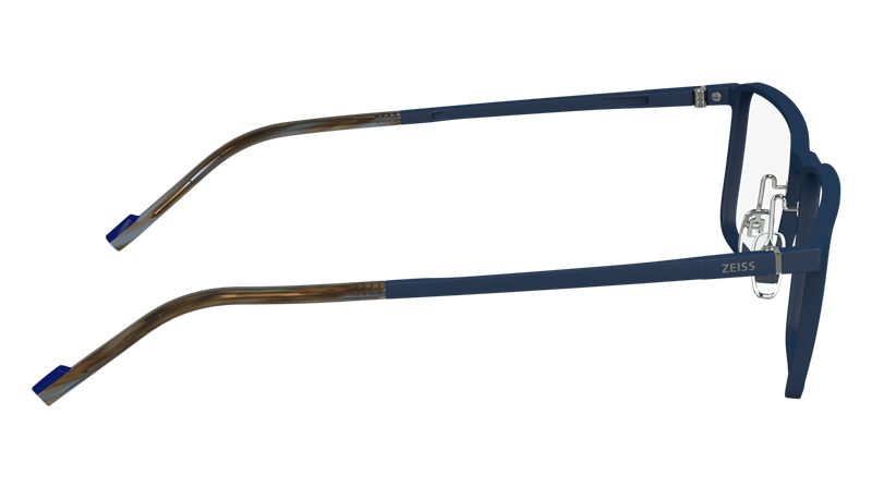 ZEISS ZS23539 Brillestel (Form: Firkantet - Farve: Blå)