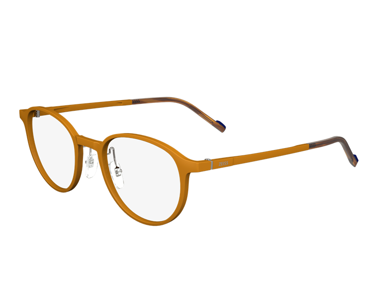 ZEISS ZS23540 Brillestel (Form: Rund - Farve: Orange)
