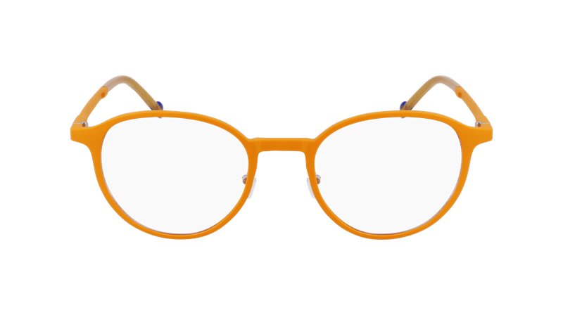 ZEISS ZS23540 Brillestel (Form: Rund - Farve: Orange)