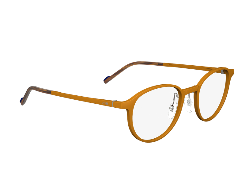 ZEISS ZS23540 Brillestel (Form: Rund - Farve: Orange)