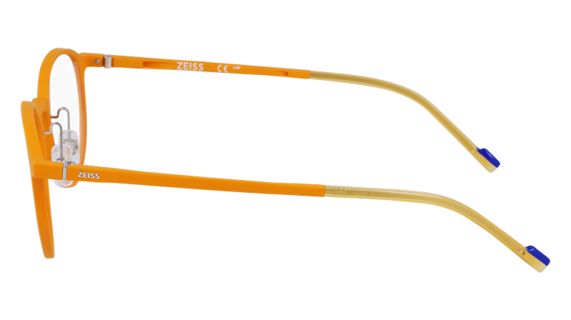 ZEISS ZS23540 Brillestel (Form: Rund - Farve: Orange)