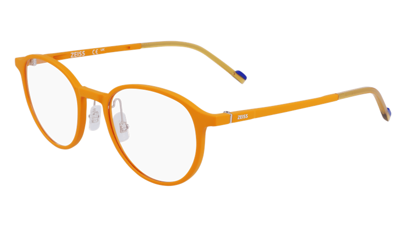 ZEISS ZS23540 Brillestel (Form: Rund - Farve: Orange)