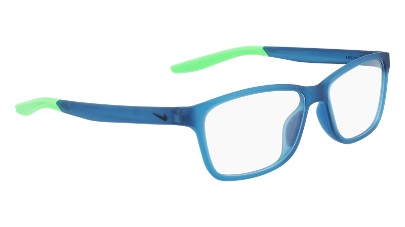 NIKE 5048 Brillestel (Form: Firkantet - Farve: Blå)