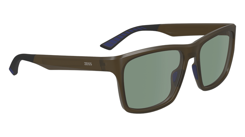 ZEISS ZS23529S Solbrille (Form: Firkantet - Farve: Grøn)
