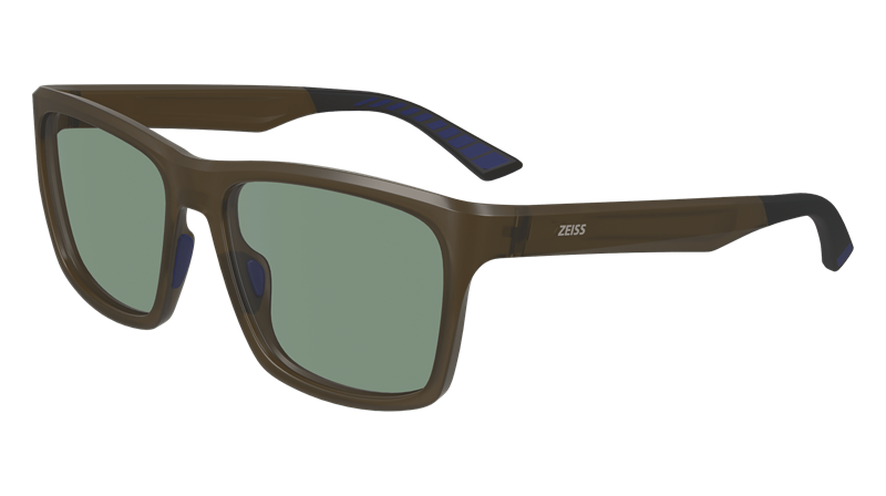 ZEISS ZS23529S Solbrille (Form: Firkantet - Farve: Grøn)