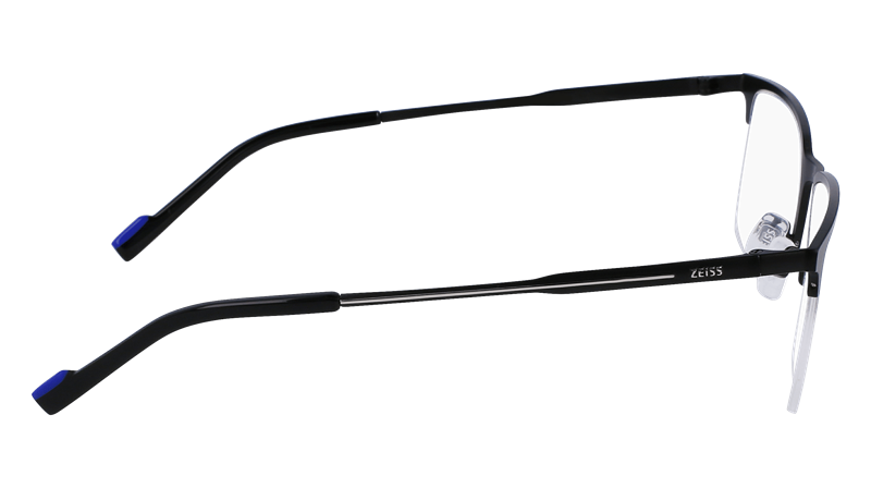 ZEISS ZS23125 Brillestel (Form: Firkantet - Farve: Sort)