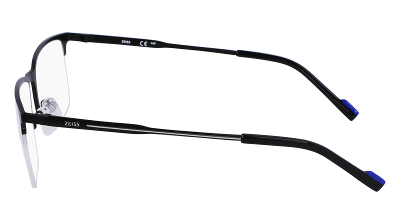 ZEISS ZS23125 Brillestel (Form: Firkantet - Farve: Sort)