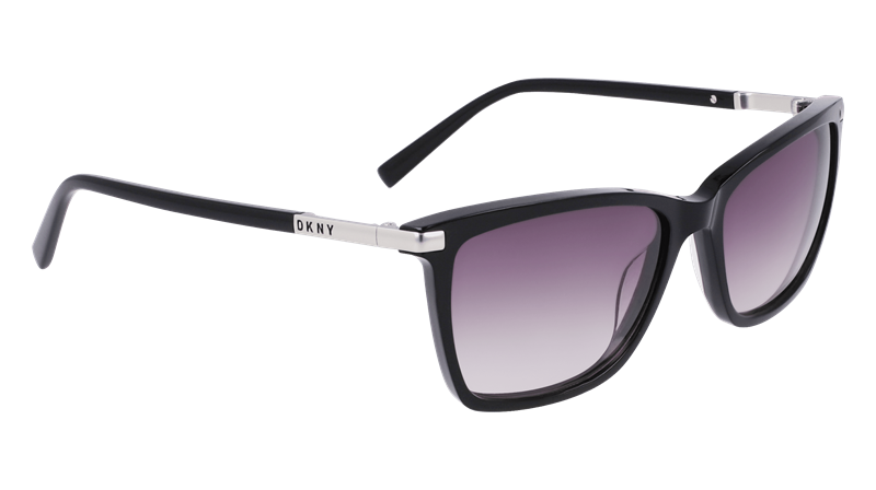 DKNY DK539S Solbrille (Form: Firkantet - Farve: Sort)
