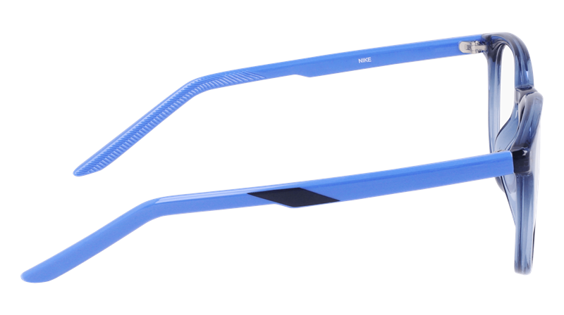 NIKE 5545 Brillestel (Form: Rund - Farve: Blå)