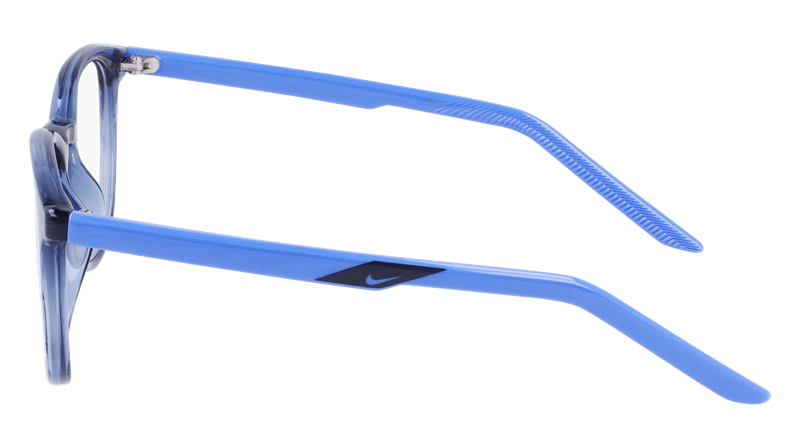 NIKE 5545 Brillestel (Form: Rund - Farve: Blå)