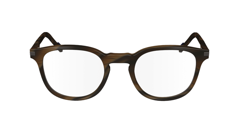 ZEISS ZS23537 Brillestel (Form: Rund - Farve: Brun)